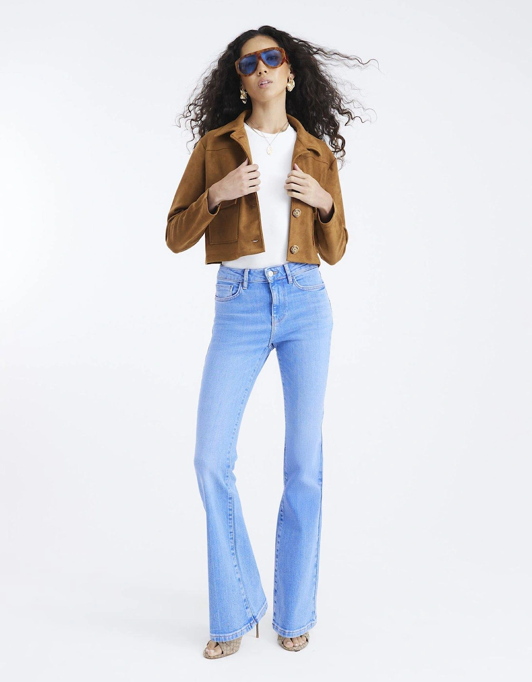 Mid Rise Bootcut Jeans, 2 of 1