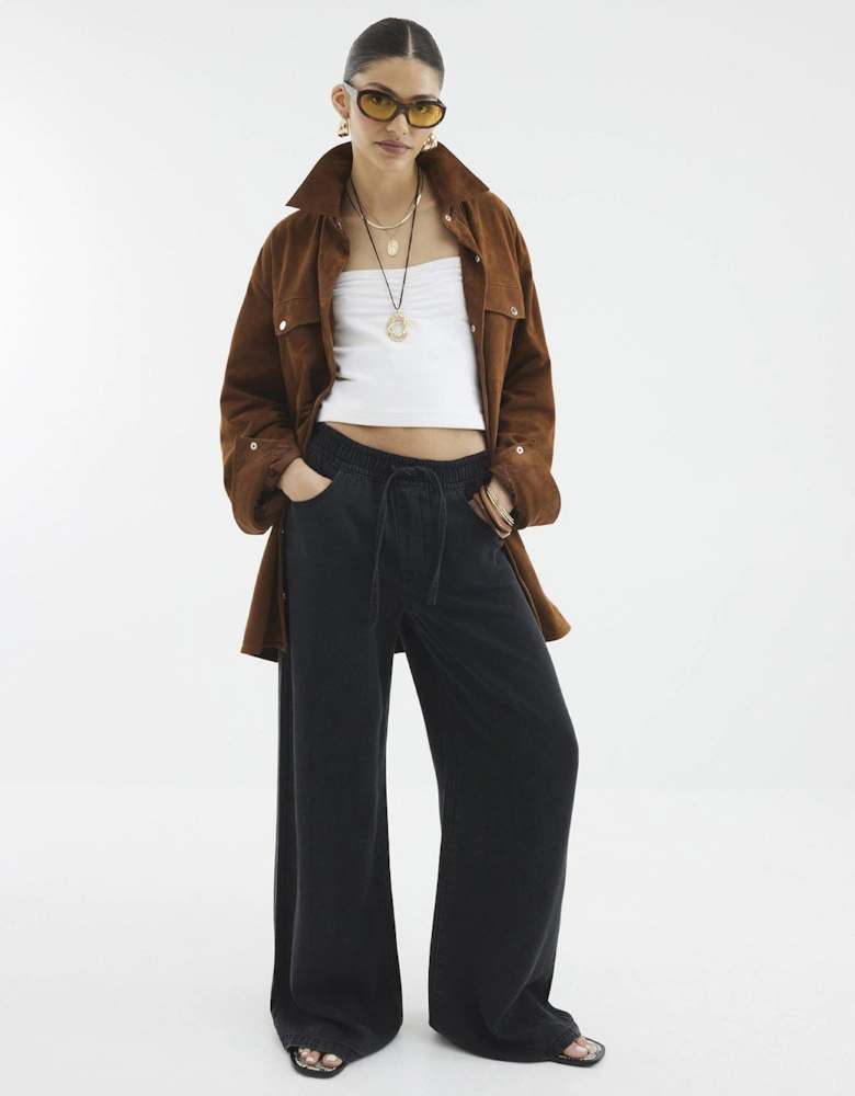 Wide Leg Pyjama Jeans