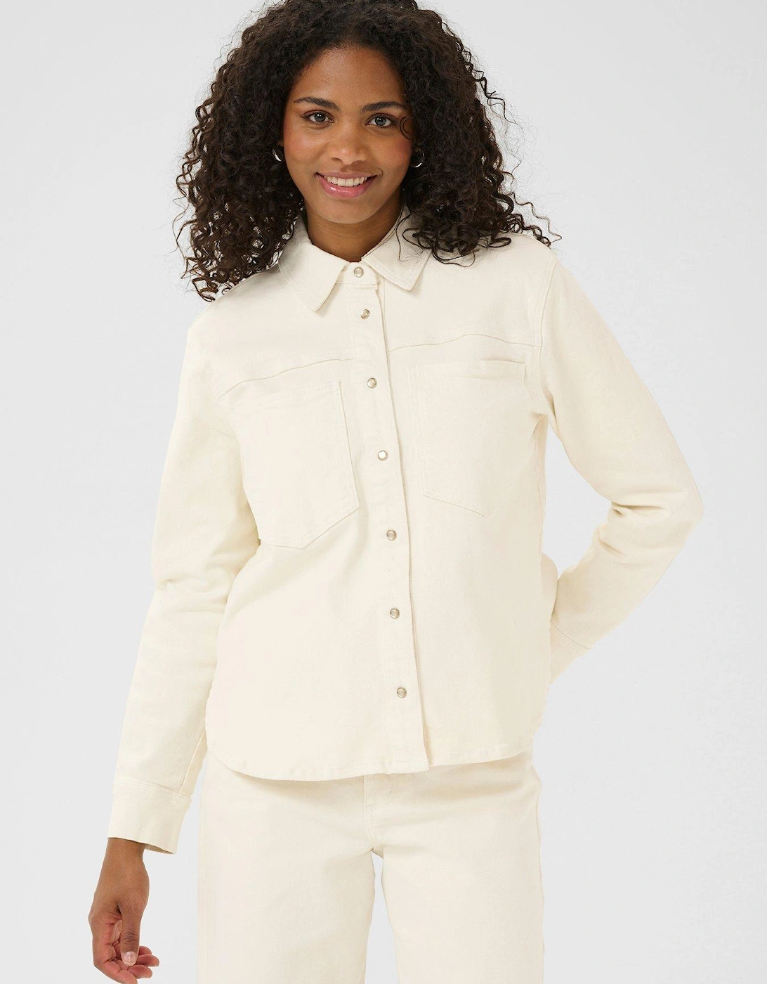 Whitney Shirt - Beige, 2 of 1