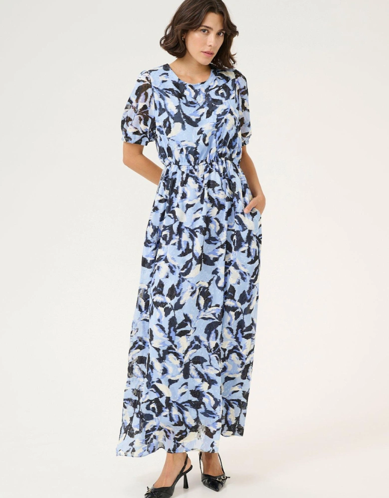Elina Maxi Dress - Blue