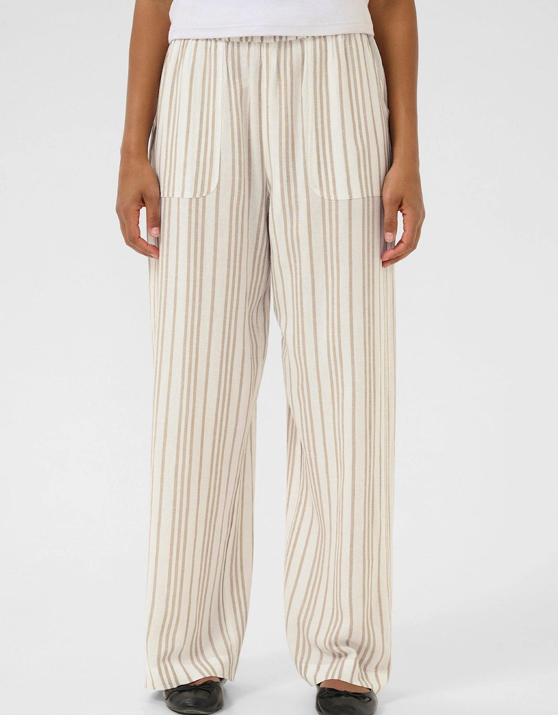 Milia Trousers - Beige, 2 of 1