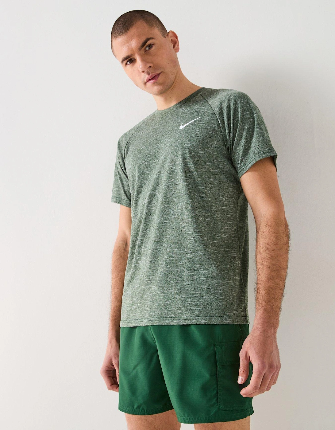 Mens Training T-shirt - Green, 2 of 1
