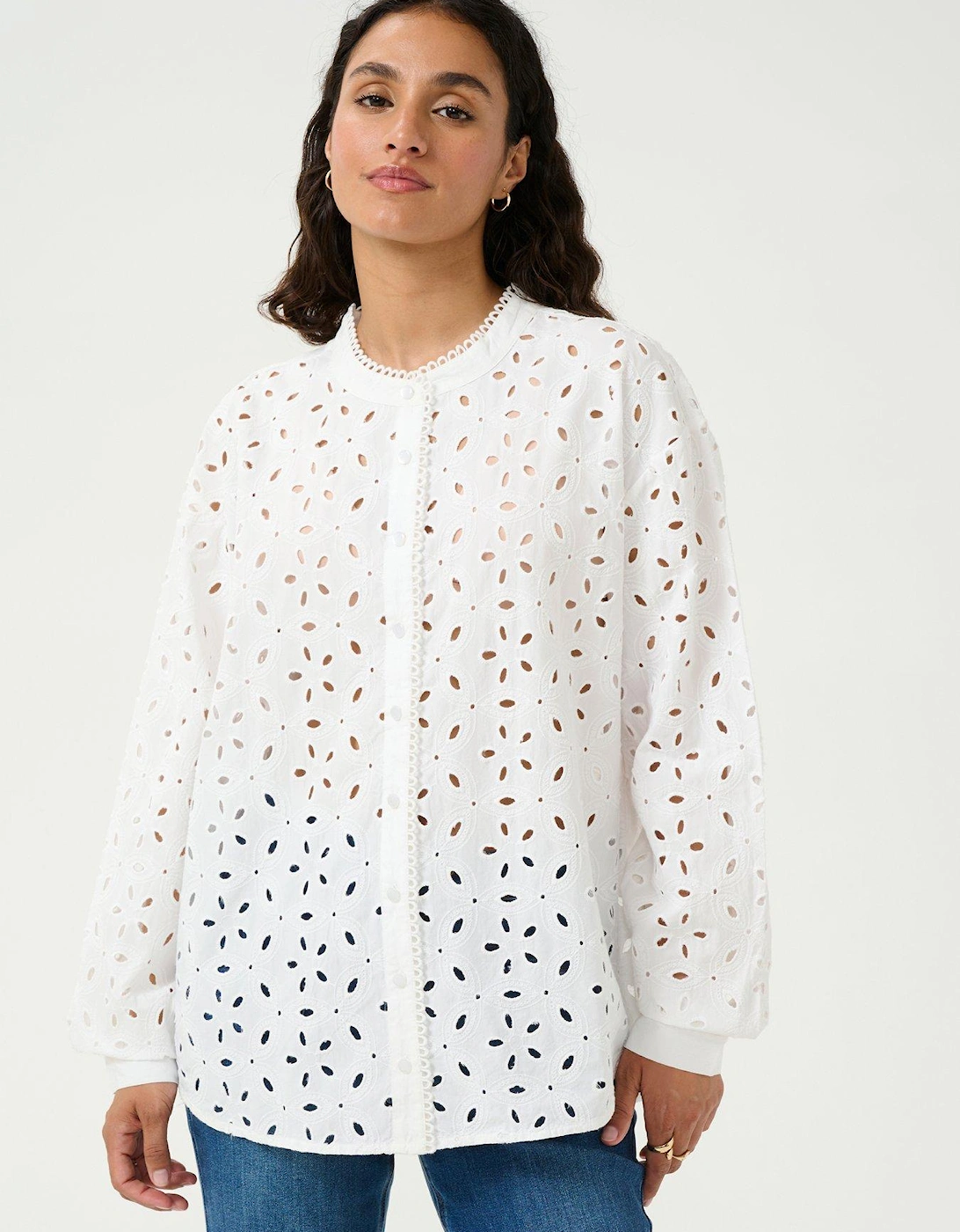 Silina Shirt - White, 2 of 1