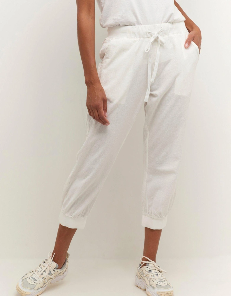 Naya Capri Trousers - White