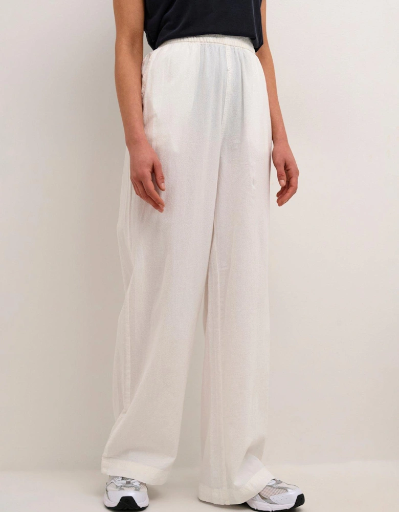 Naya Wide Pants - White