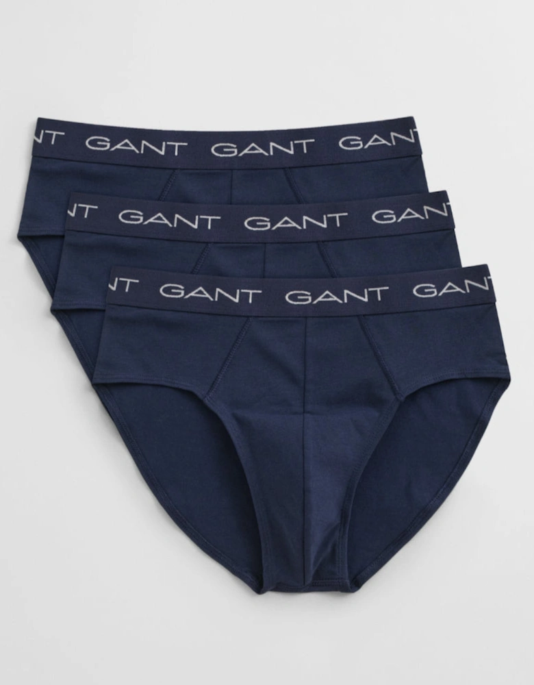 3-Pack Regular Waist Briefs, Marine