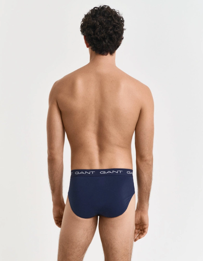 3-Pack Regular Waist Briefs, Marine