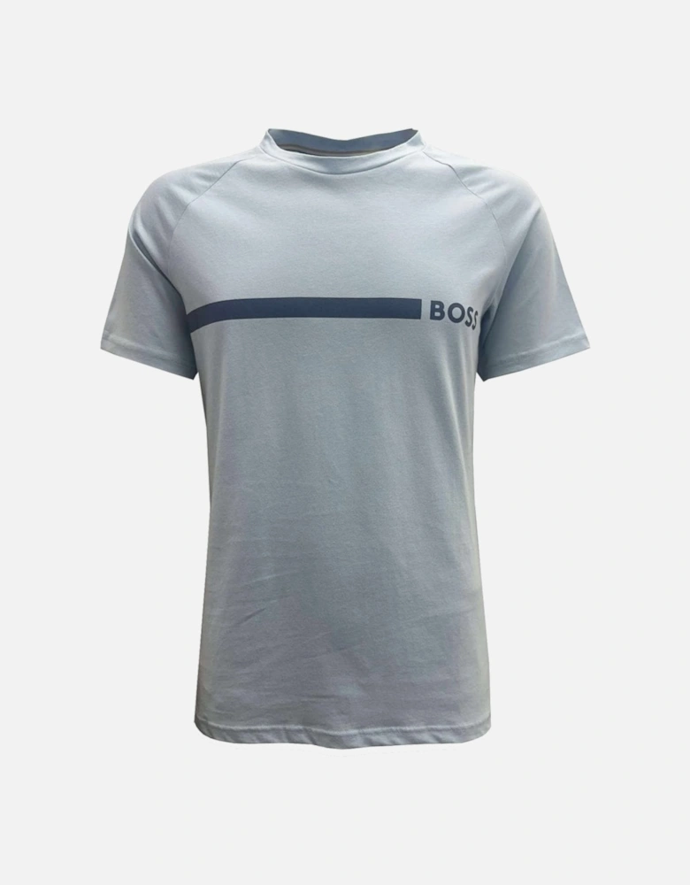 Men's Blue Slim Fit T-shirt