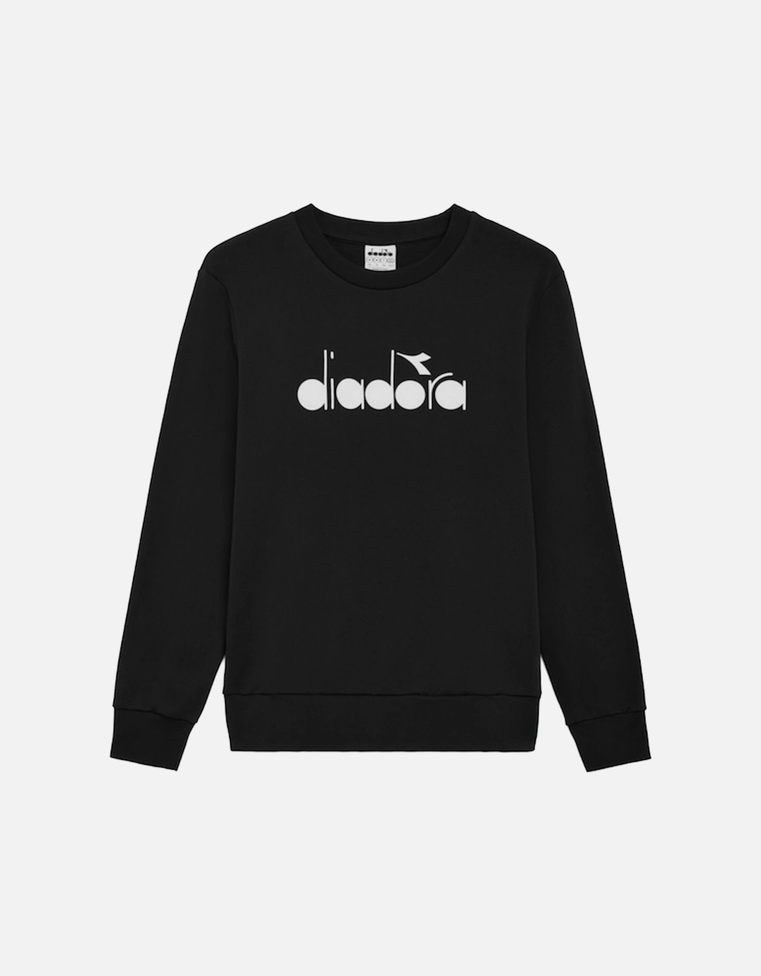 Sweatshirt Crew Logo Black, 3 of 2