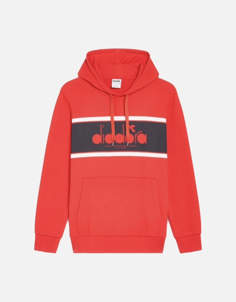 Fer.Red Italy Logo Hoodie