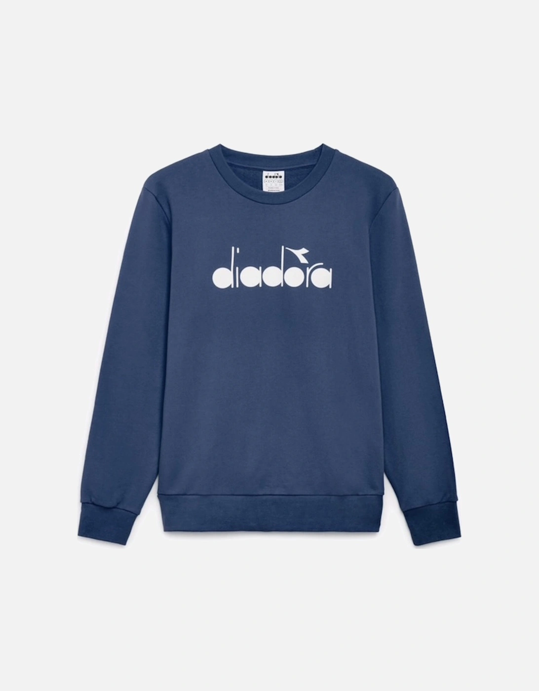 Sweatshirt Crew Logo Blue Denim, 3 of 2