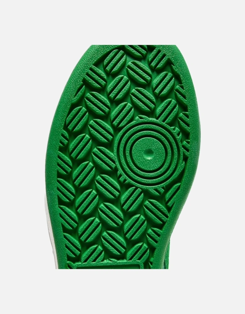 Magic Basket Low Suede Leather White/Island Green Trainer