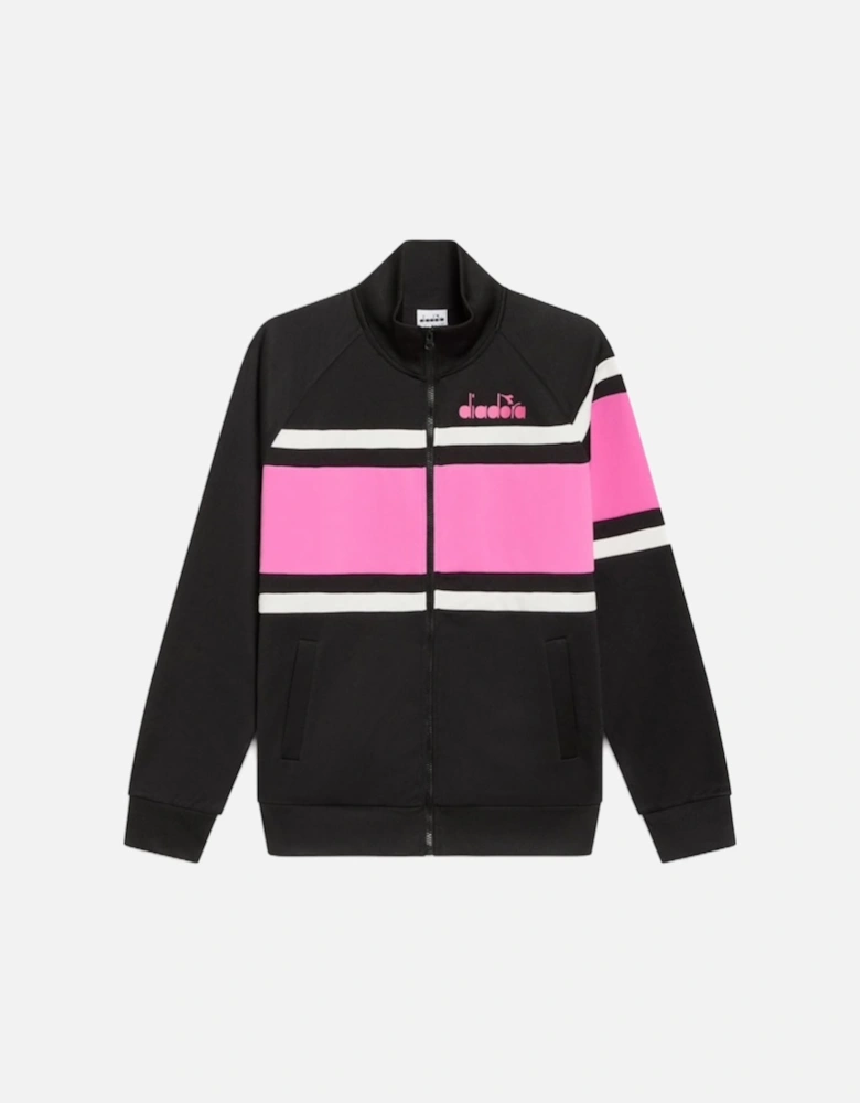 Black 80s Track Jacket