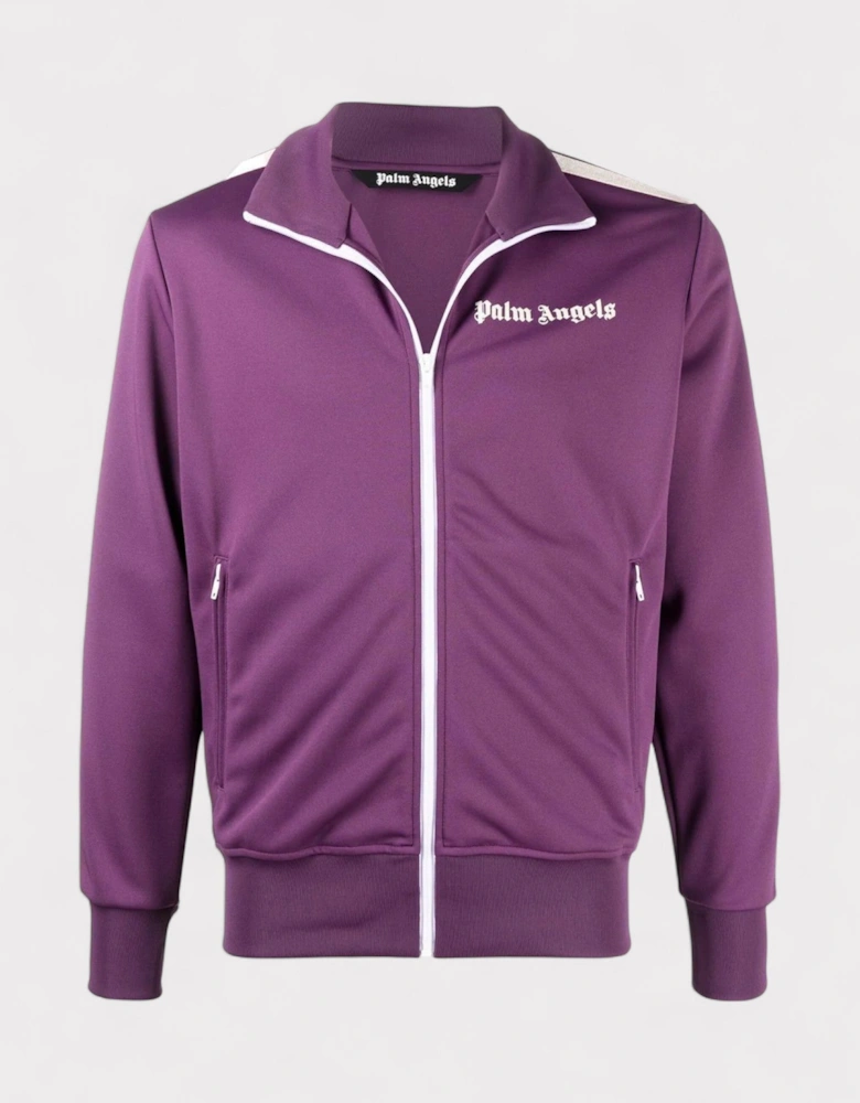 Palm Angels Classic Track Jacket Burgundy