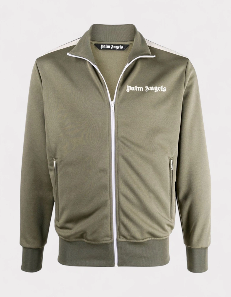 Palm Angels Classic Track Jacket Military Green