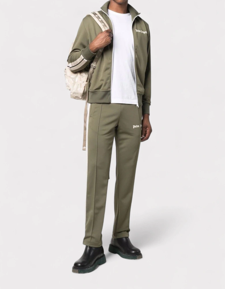 Palm Angels Classic Track Jacket Military Green