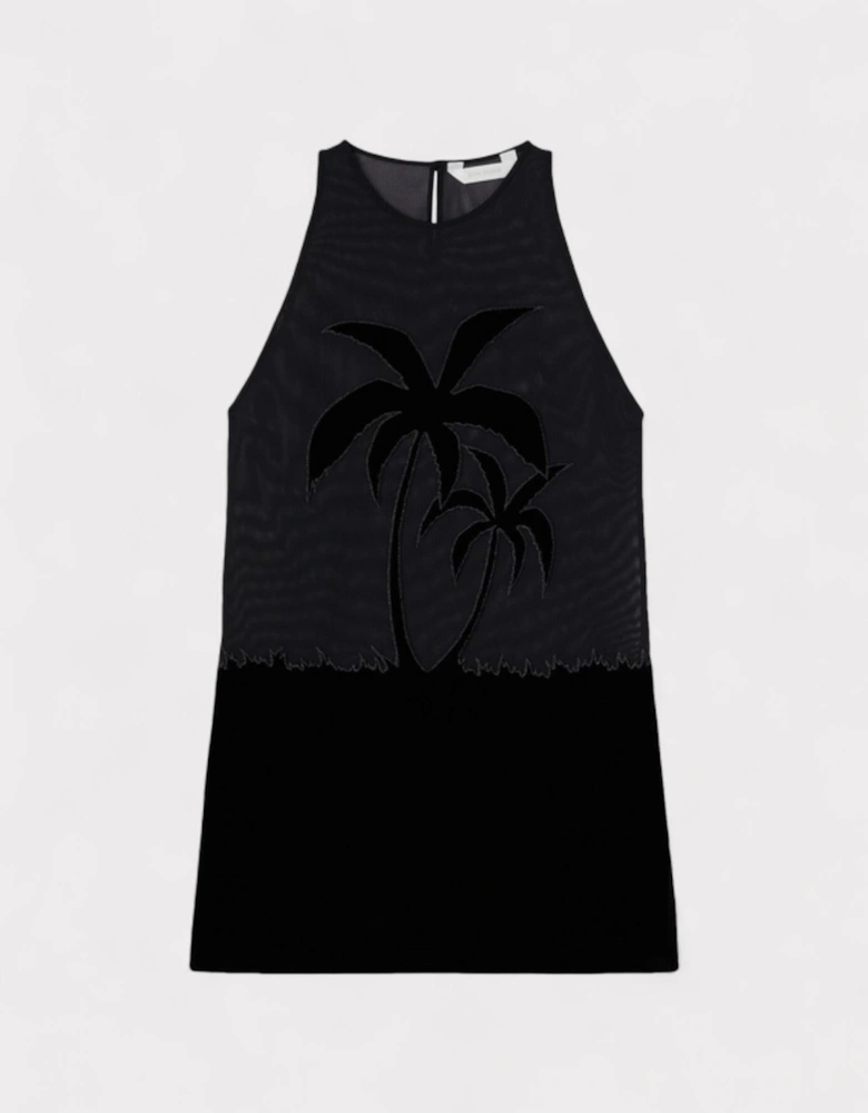 The Palm Dress Black