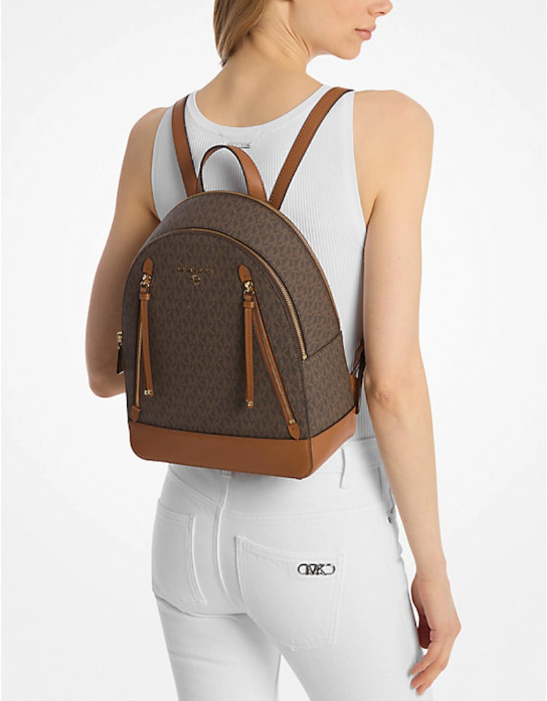Brooklyn Medium Logo Backpack
