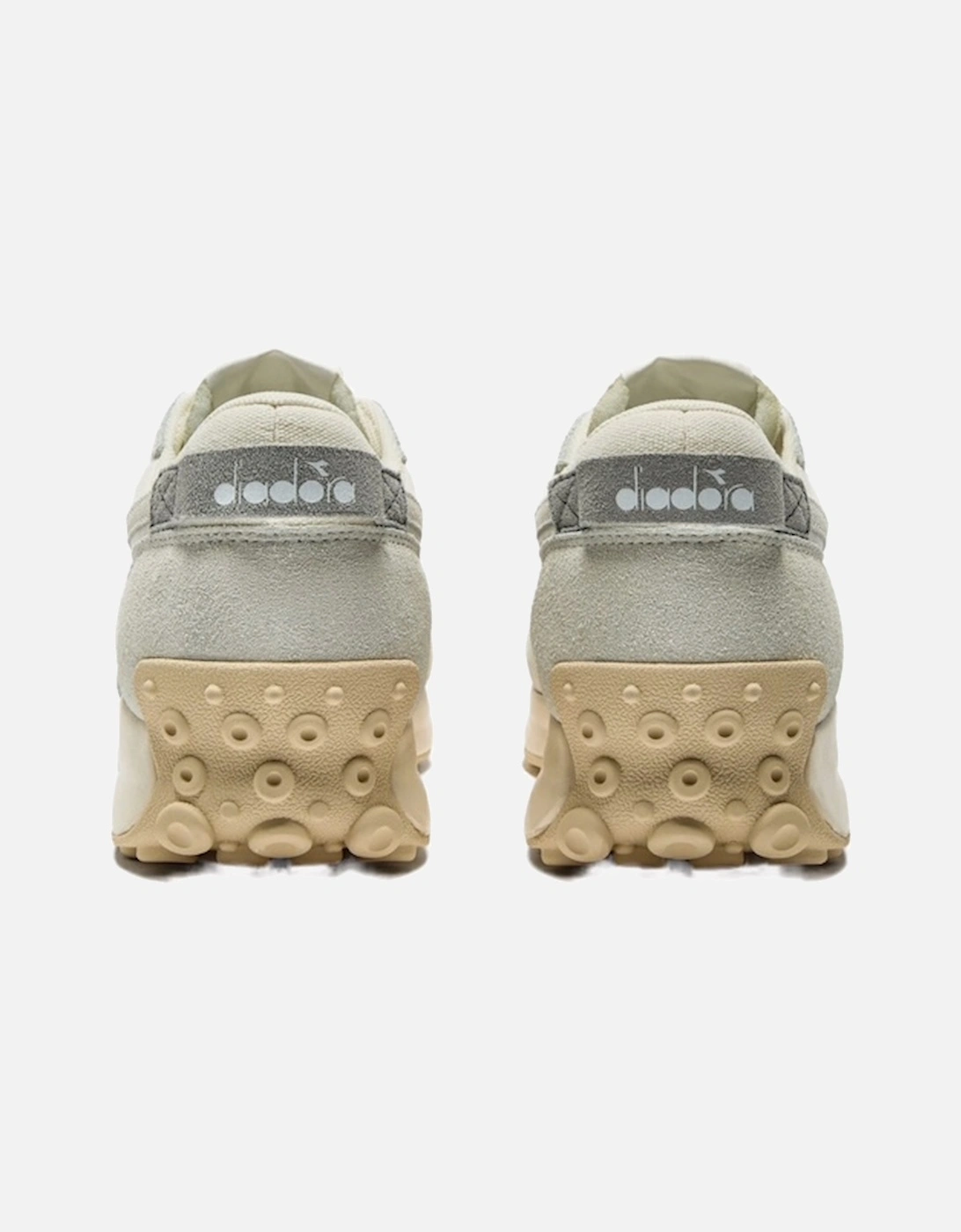 Race Suede SW Star White/Limestone Trainer