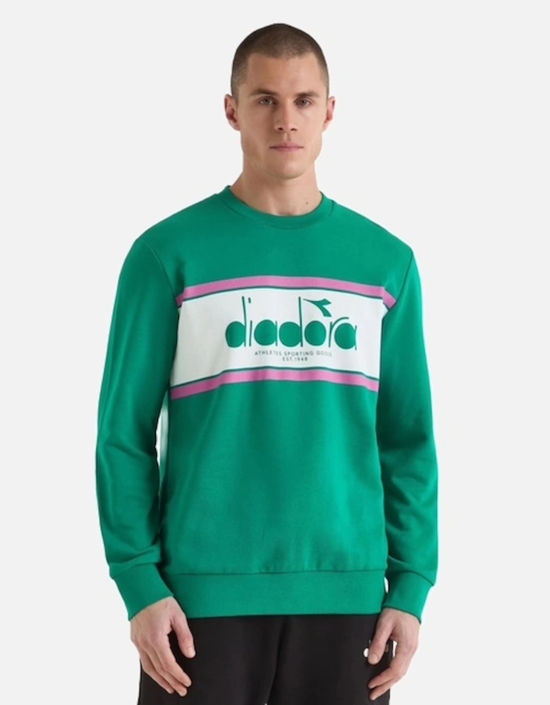 Green 562 C Logo Crew Sweatshirt