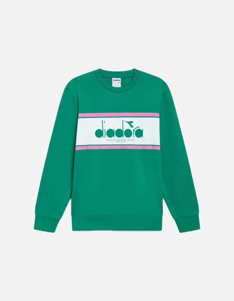 Green 562 C Logo Crew Sweatshirt