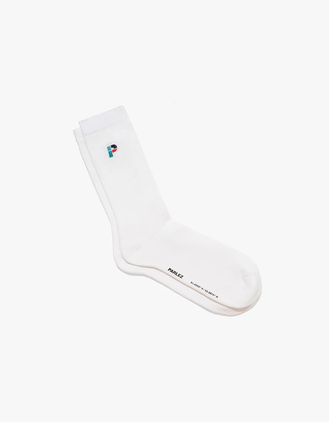 White Lewis Socks