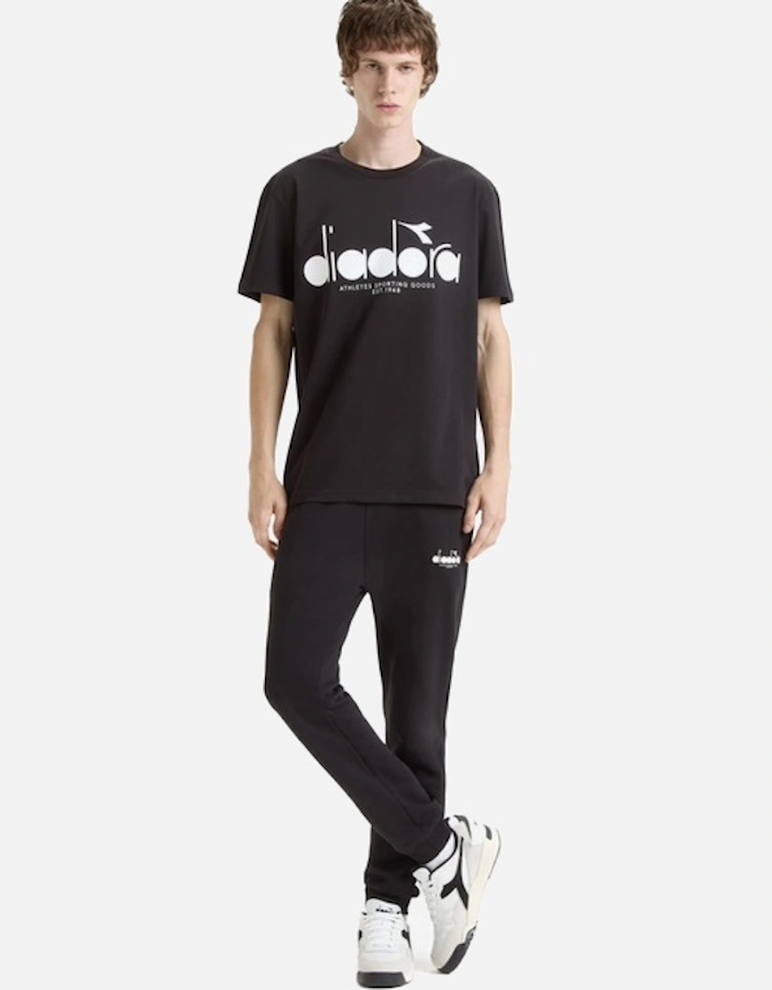 Black Logo Sweatpants