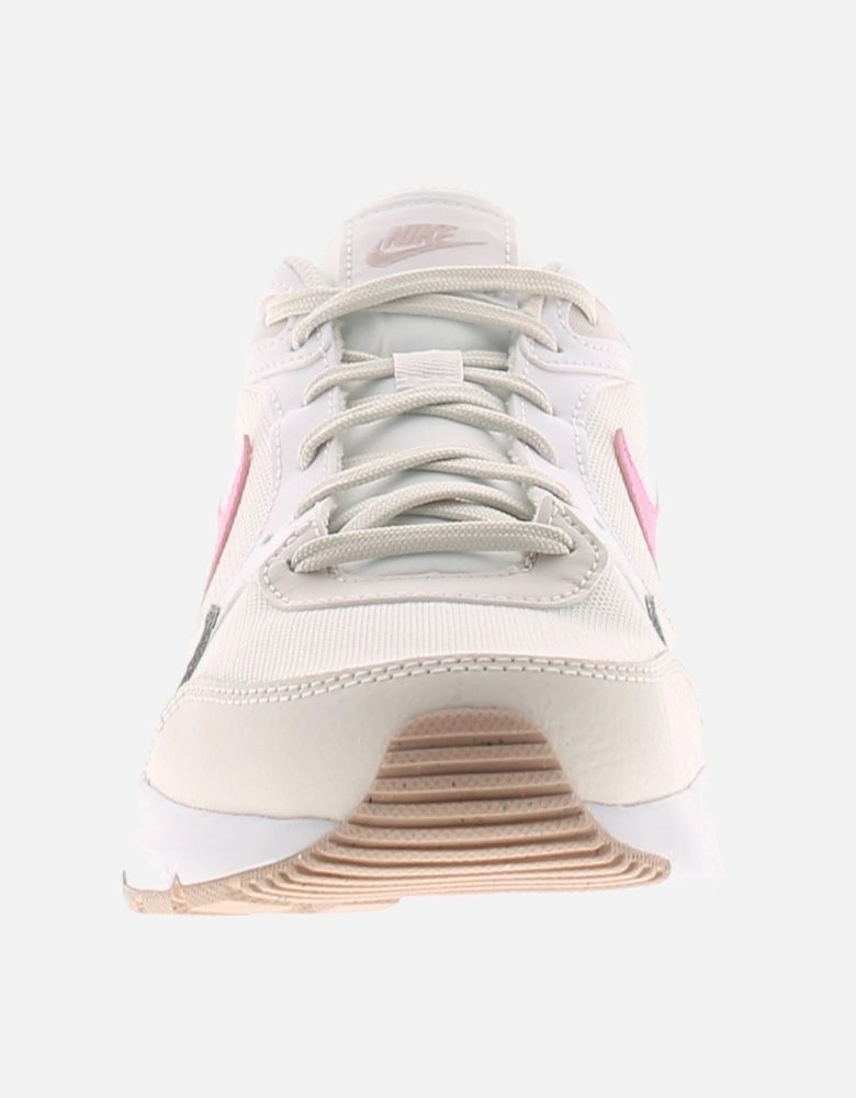 Nike Junior Girls Trainers Air Max SC GS Lace Up white UK Size