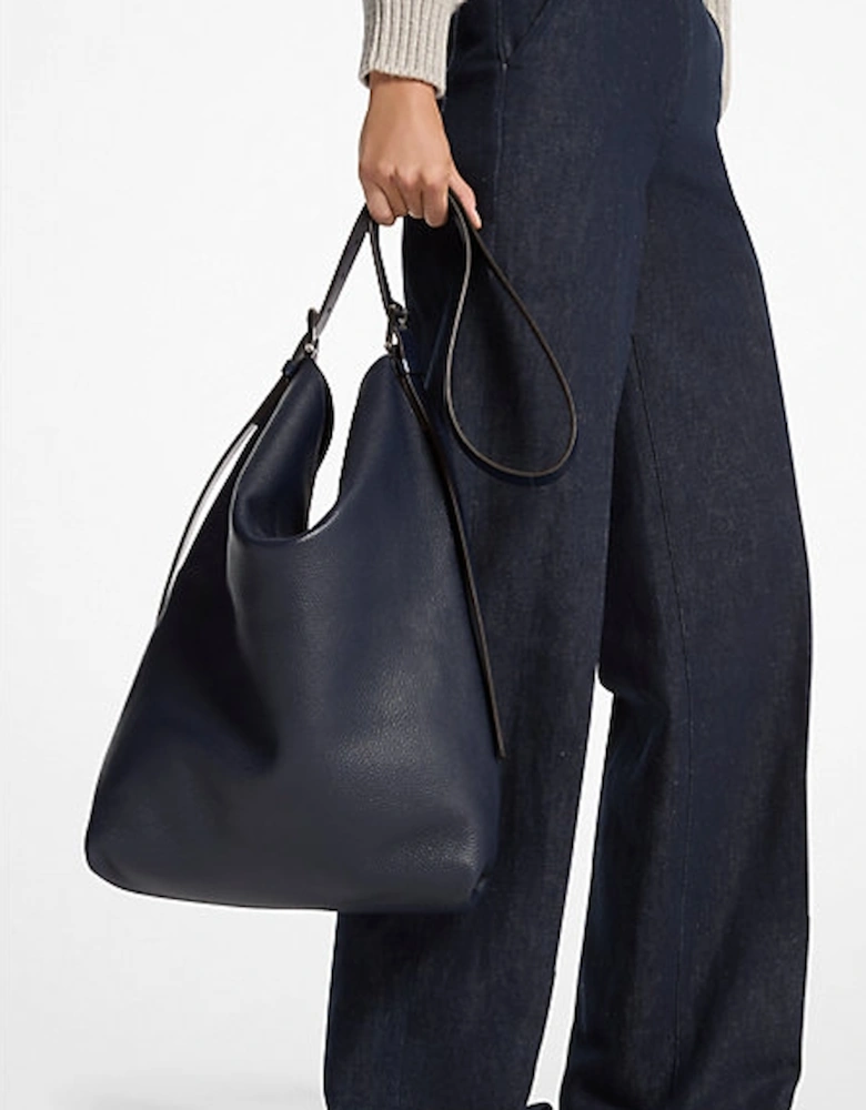 Kiera Leather Hobo Bag