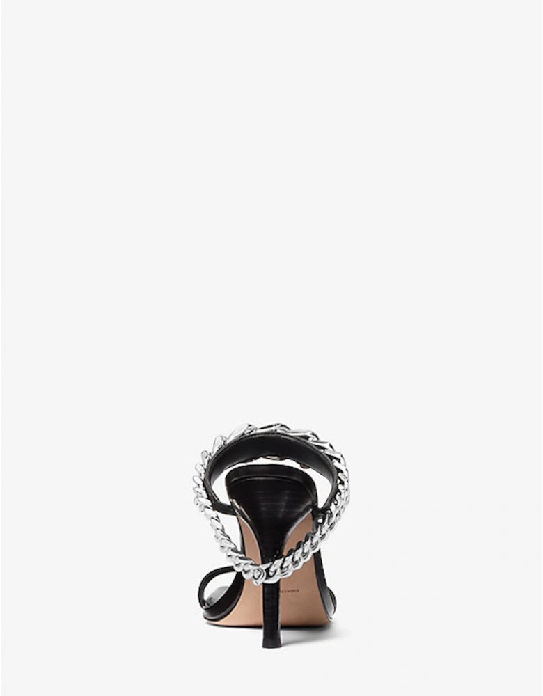 Bianca Embellished Leather Sandal