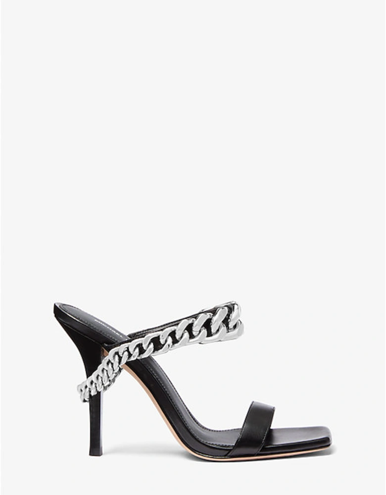 Bianca Embellished Leather Sandal