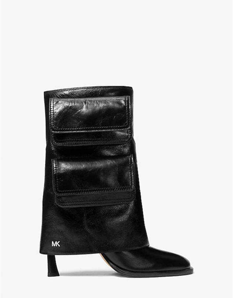 Dakota Leather Cargo Pocket Boot