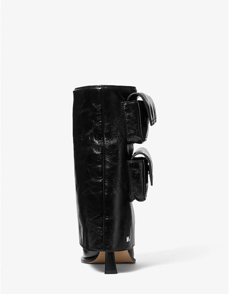 Dakota Leather Cargo Pocket Boot