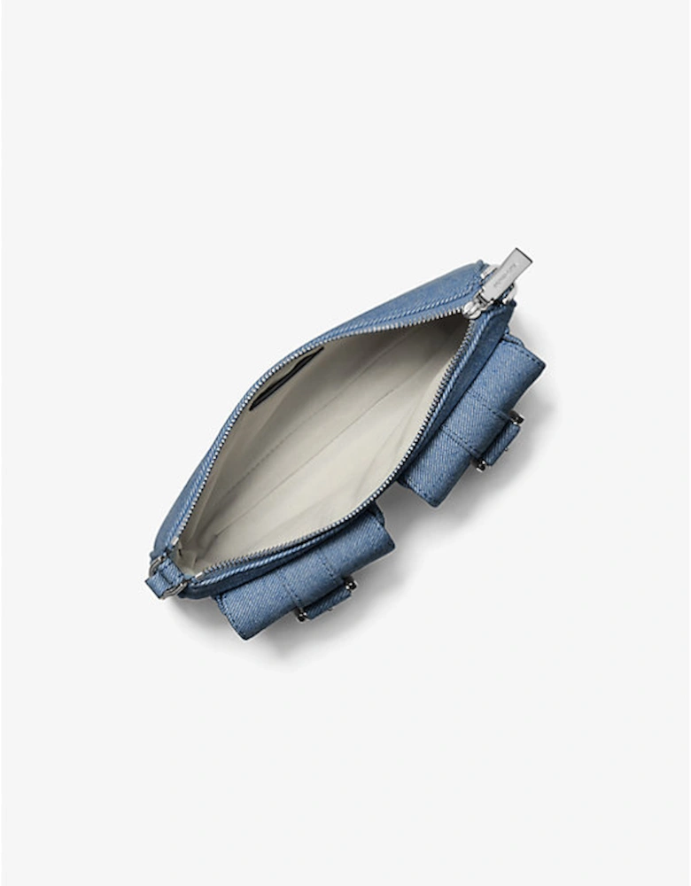 Zoe Small Denim Pochette