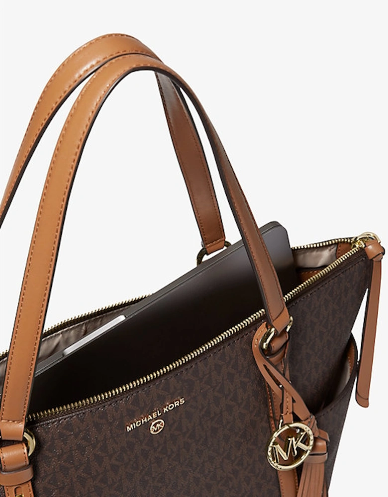 Sullivan Large Logo Top-Zip Tote Bag