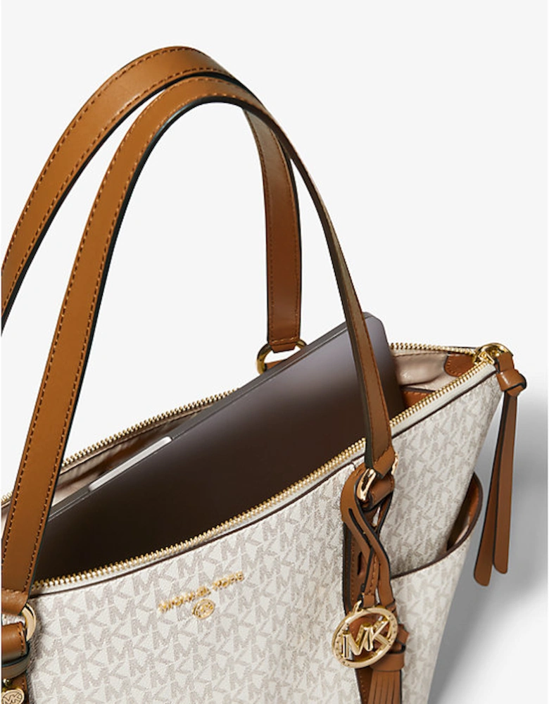 Sullivan Large Logo Top-Zip Tote Bag