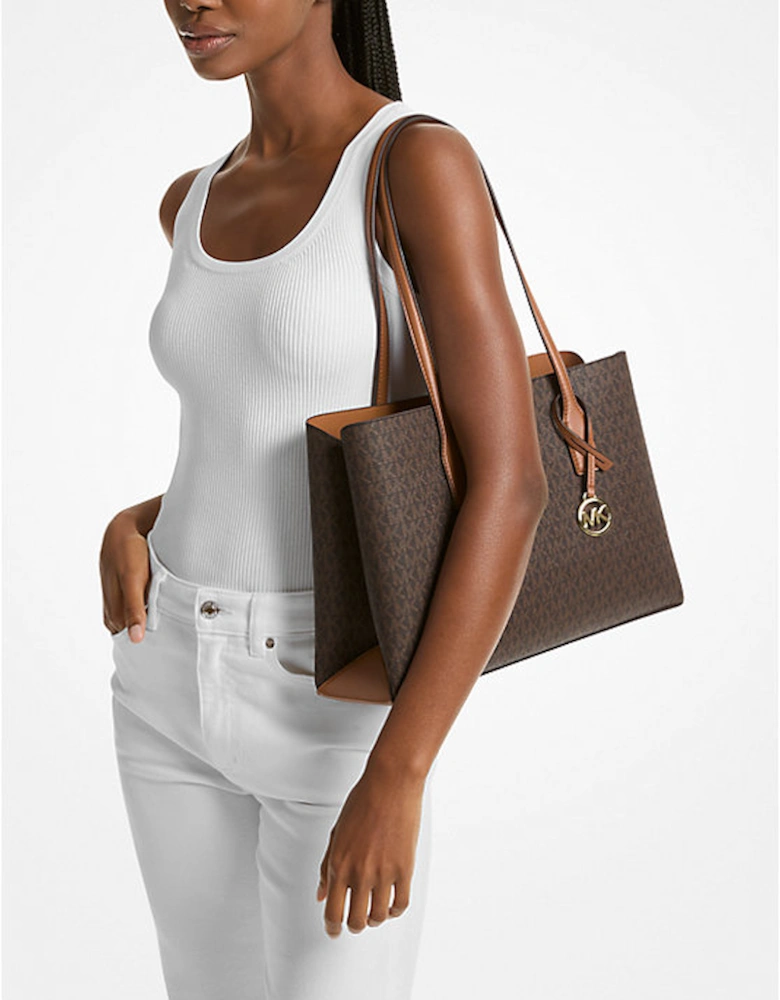 Ruthie Medium Signature Logo Tote Bag