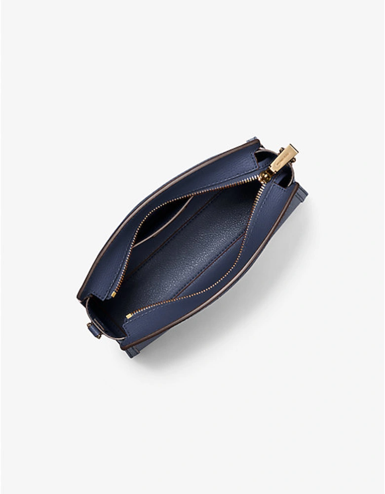 Chantal Large Pebbled Leather Crossbody Bag