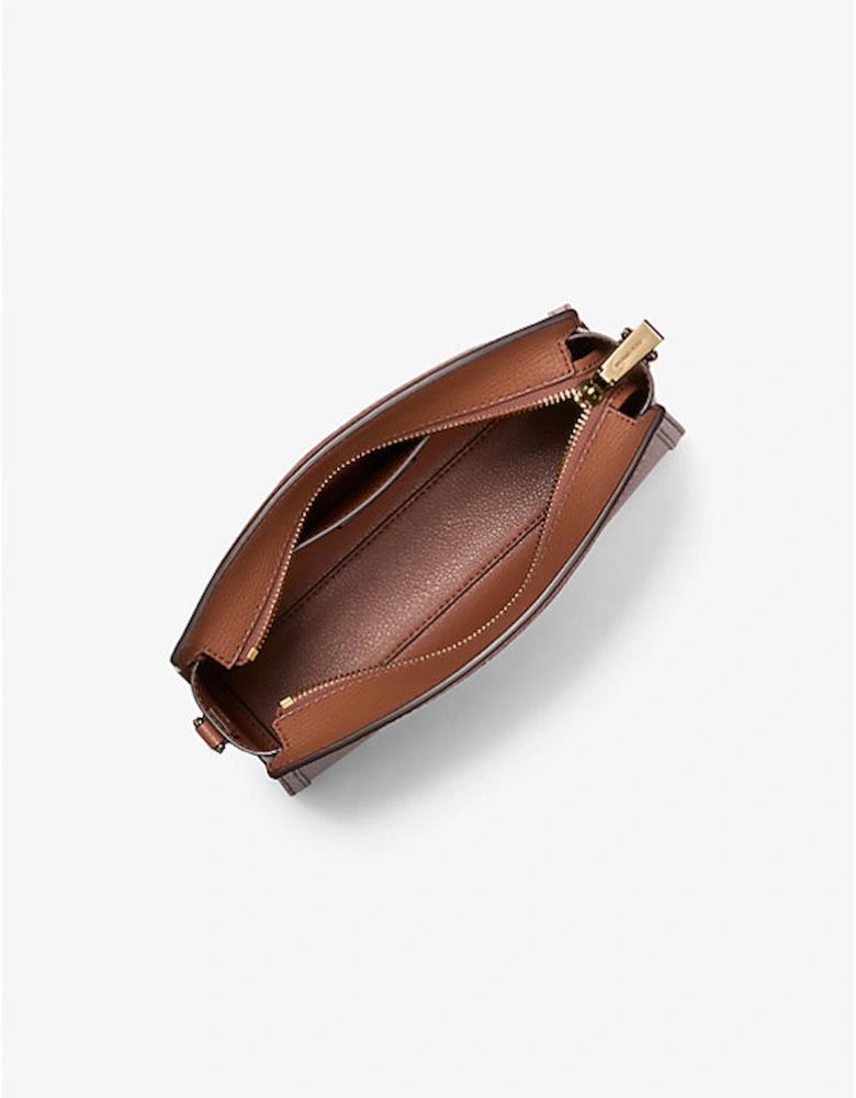 Chantal Large Pebbled Leather Crossbody Bag