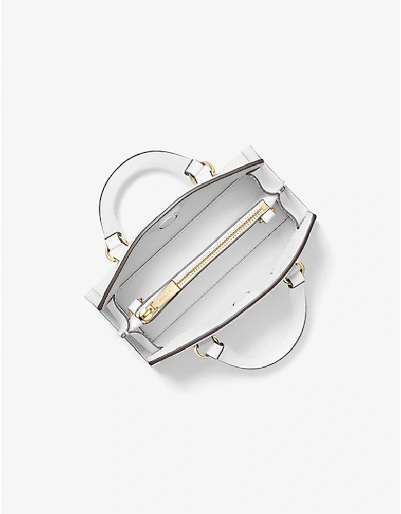 Chantal Extra-Small Pebbled Leather Messenger Bag