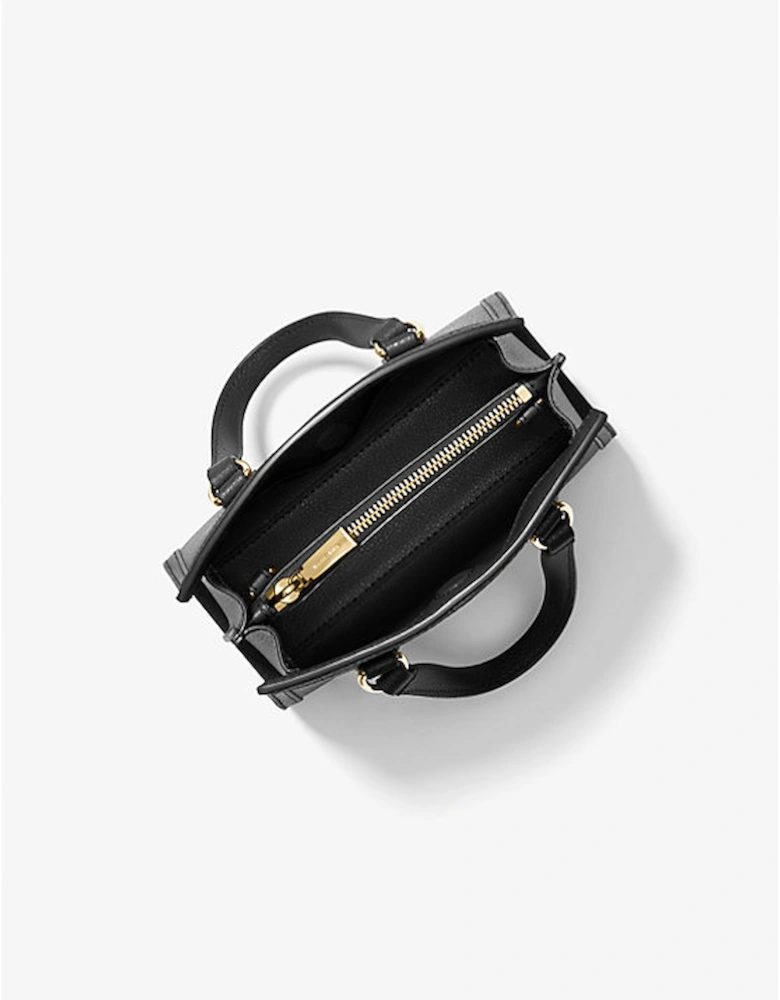 Chantal Extra-Small Pebbled Leather Messenger Bag