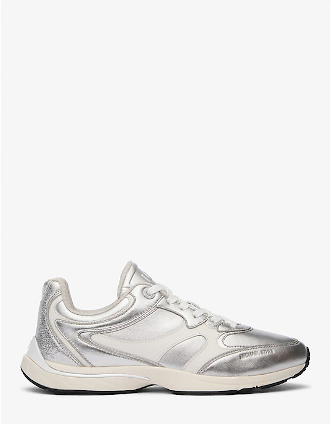 Riley Metallic Leather Trainer