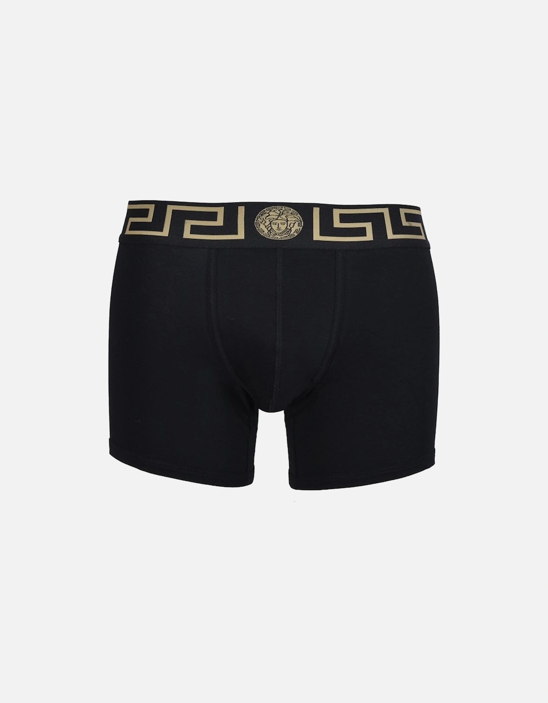 2-Pack Iconic Boxer Briefs, Black/White