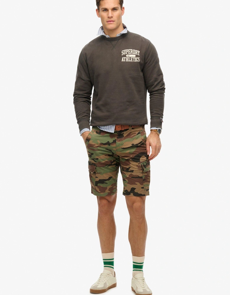 Athletic Essential Crew Sweatshirt - Dark Grey
