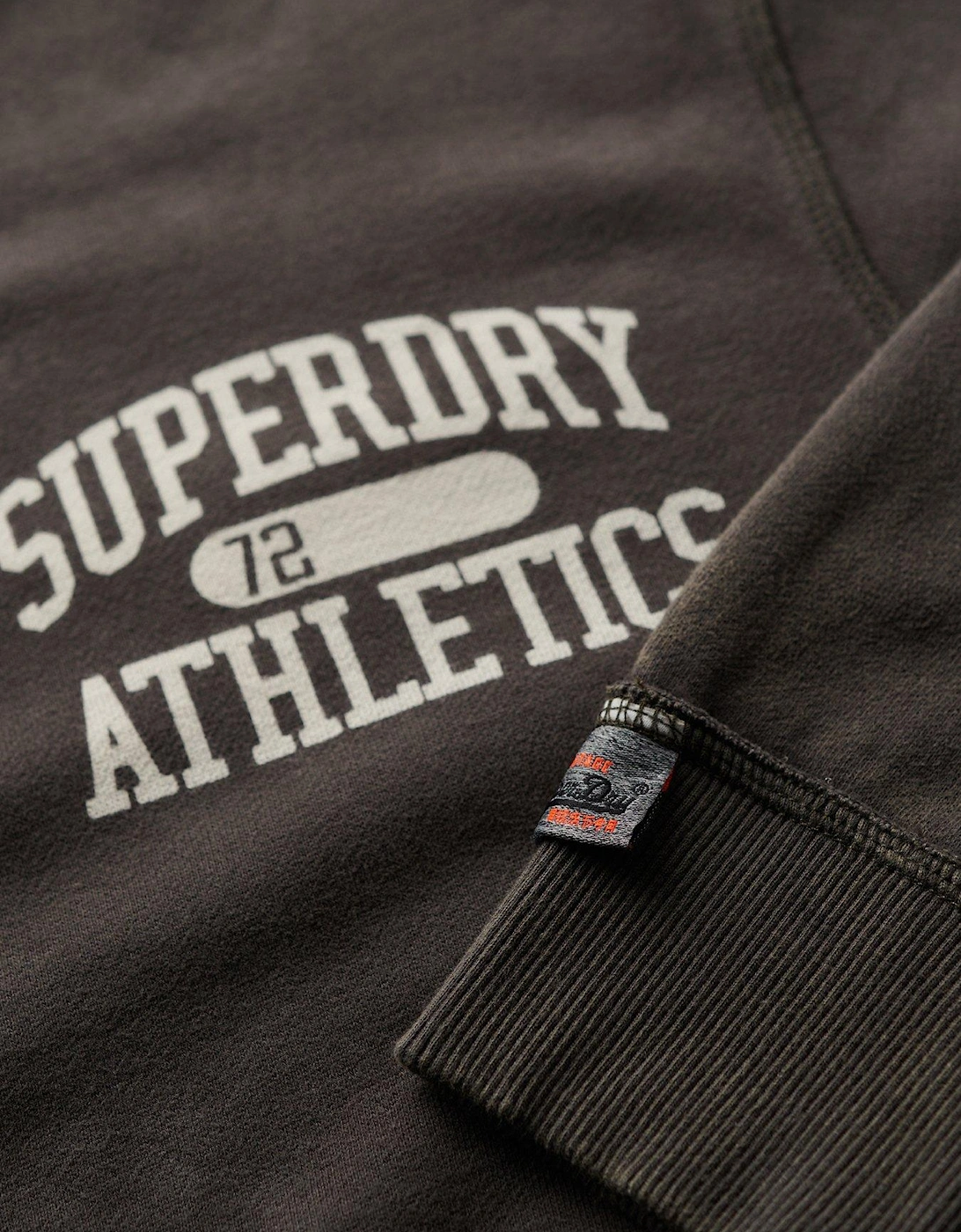 Athletic Essential Crew Sweatshirt - Dark Grey