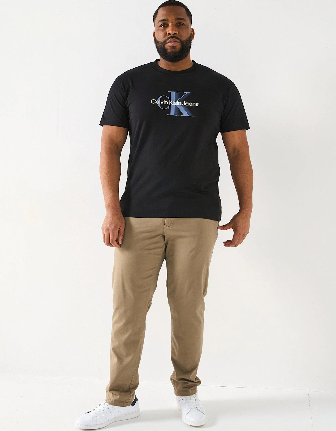 Plus Monologo Shift T-Shirt - Black