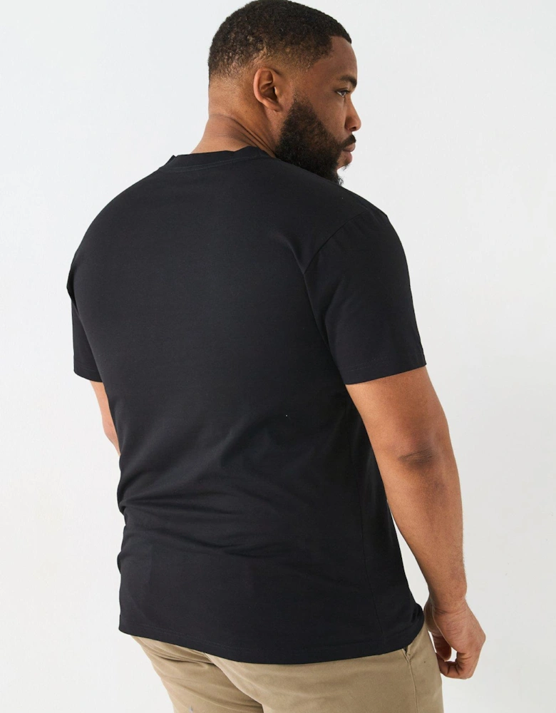Plus Monologo Shift T-Shirt - Black