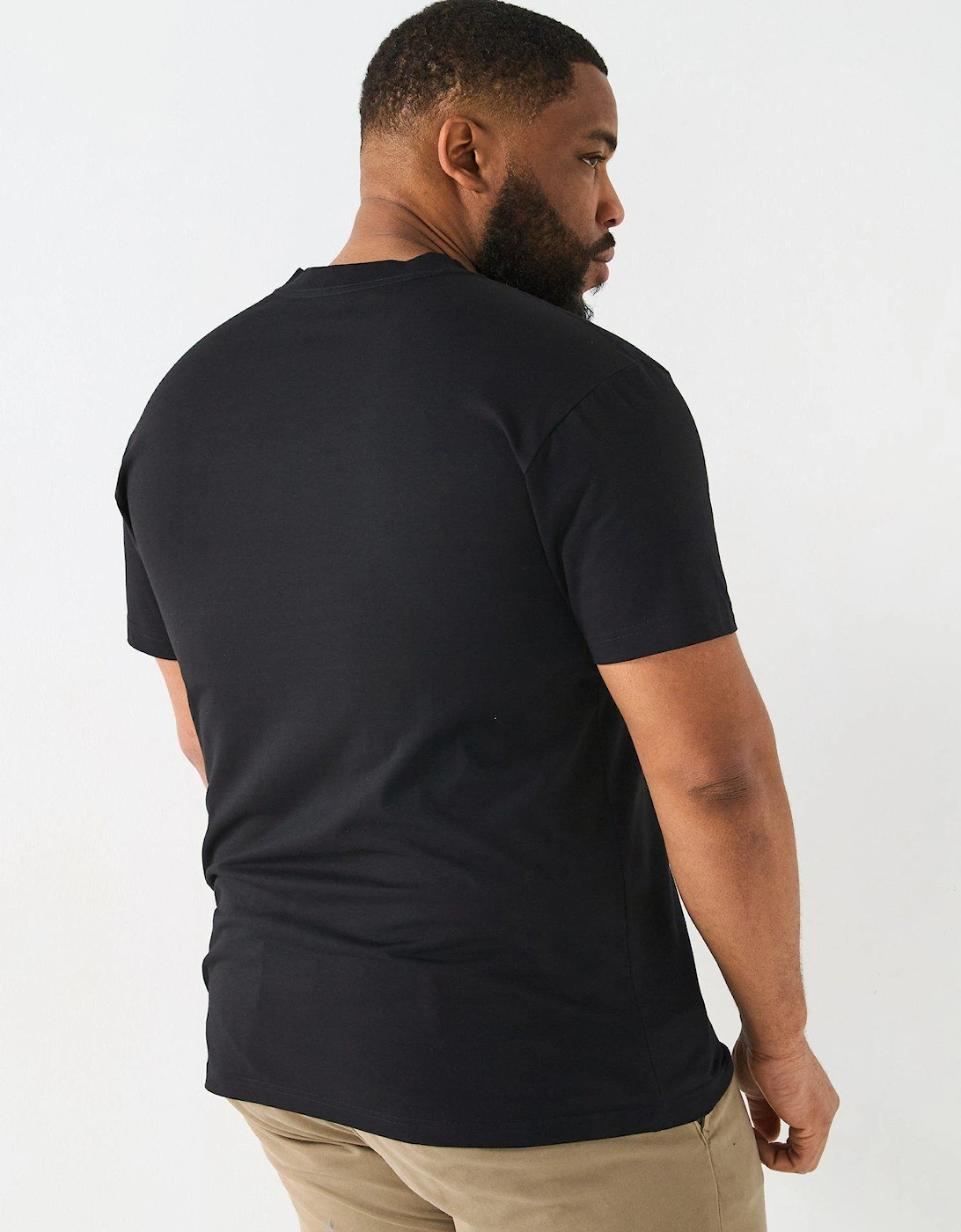 Plus Monologo Shift T-Shirt - Black
