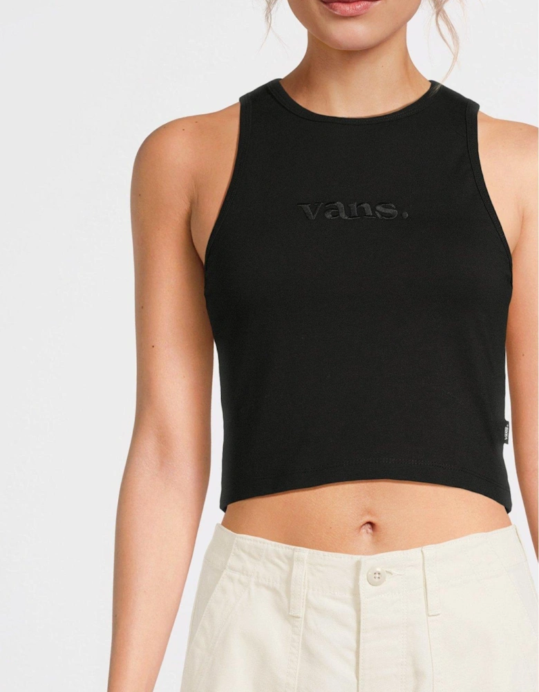 Women's Essential Racer Tank - Black