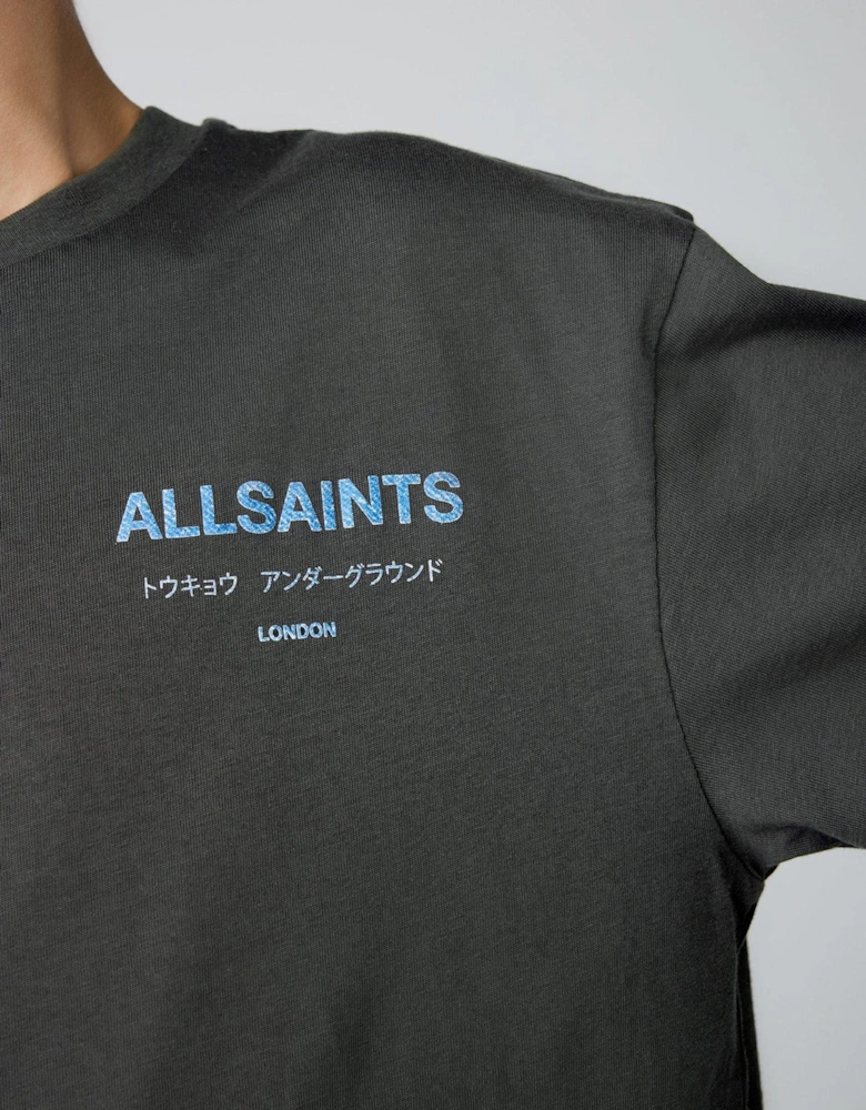 All Saints Boys Underground Tee - Black